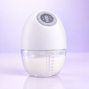 POUPY Tire-lait portable, application et écran LED — gamme POUPY