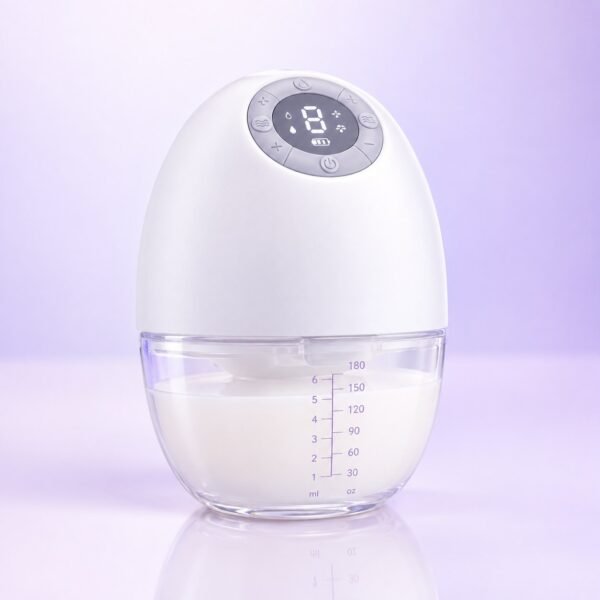 POUPY Tire-lait portable, application et écran LED — gamme POUPY