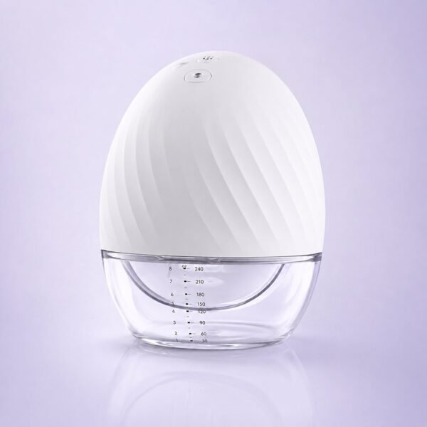 POUPY tire-lait portable à coque spiralée